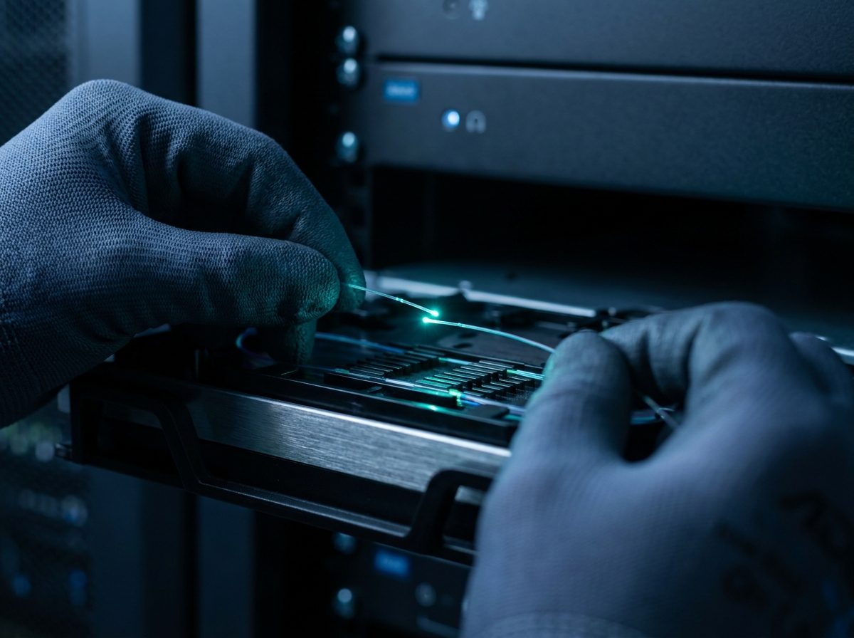 Fiber optic splicing and testing